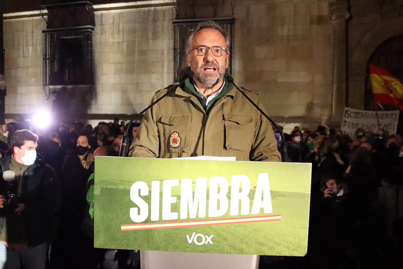 Fotos: León se cita con los líderes de VOX