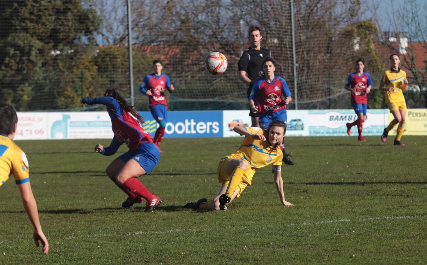 El conjunto leonés pierde 2-0 ante el Gijón FF