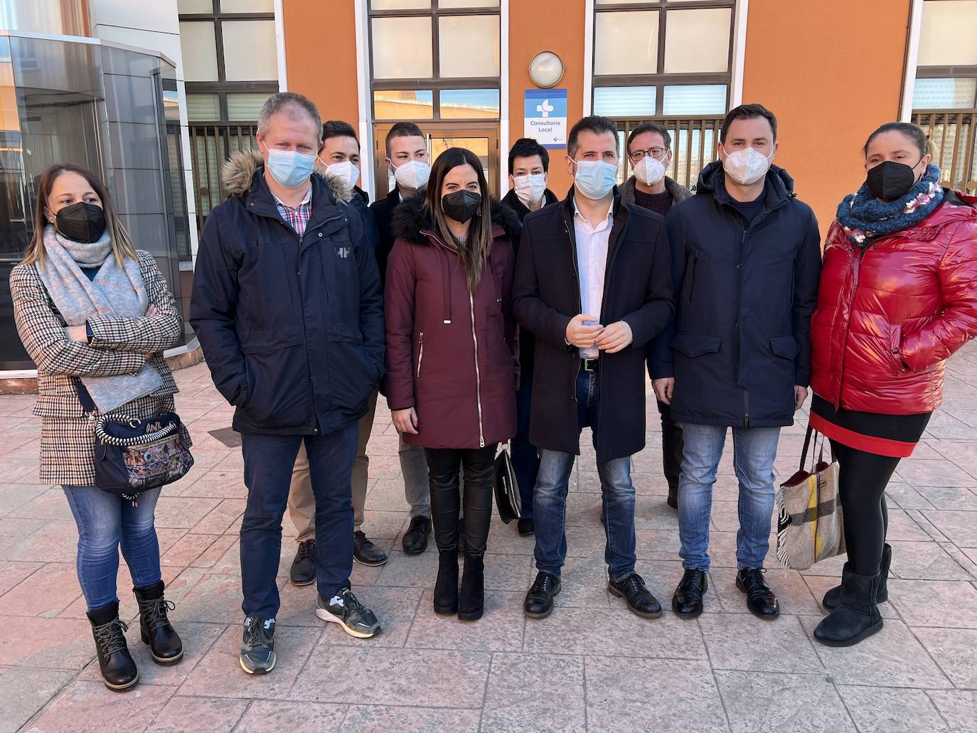 El candidato del PSOE a presidir la Junta de Castilla y León reclama un centro de salud y un instituto para Villaquilambre.