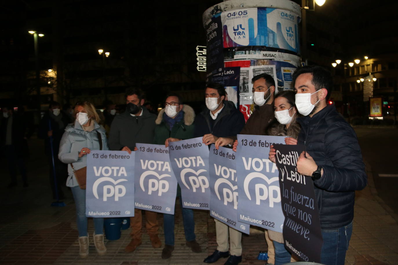 Los candidatos populares inician la campaña electoral a las Cortes de Castilla y León.