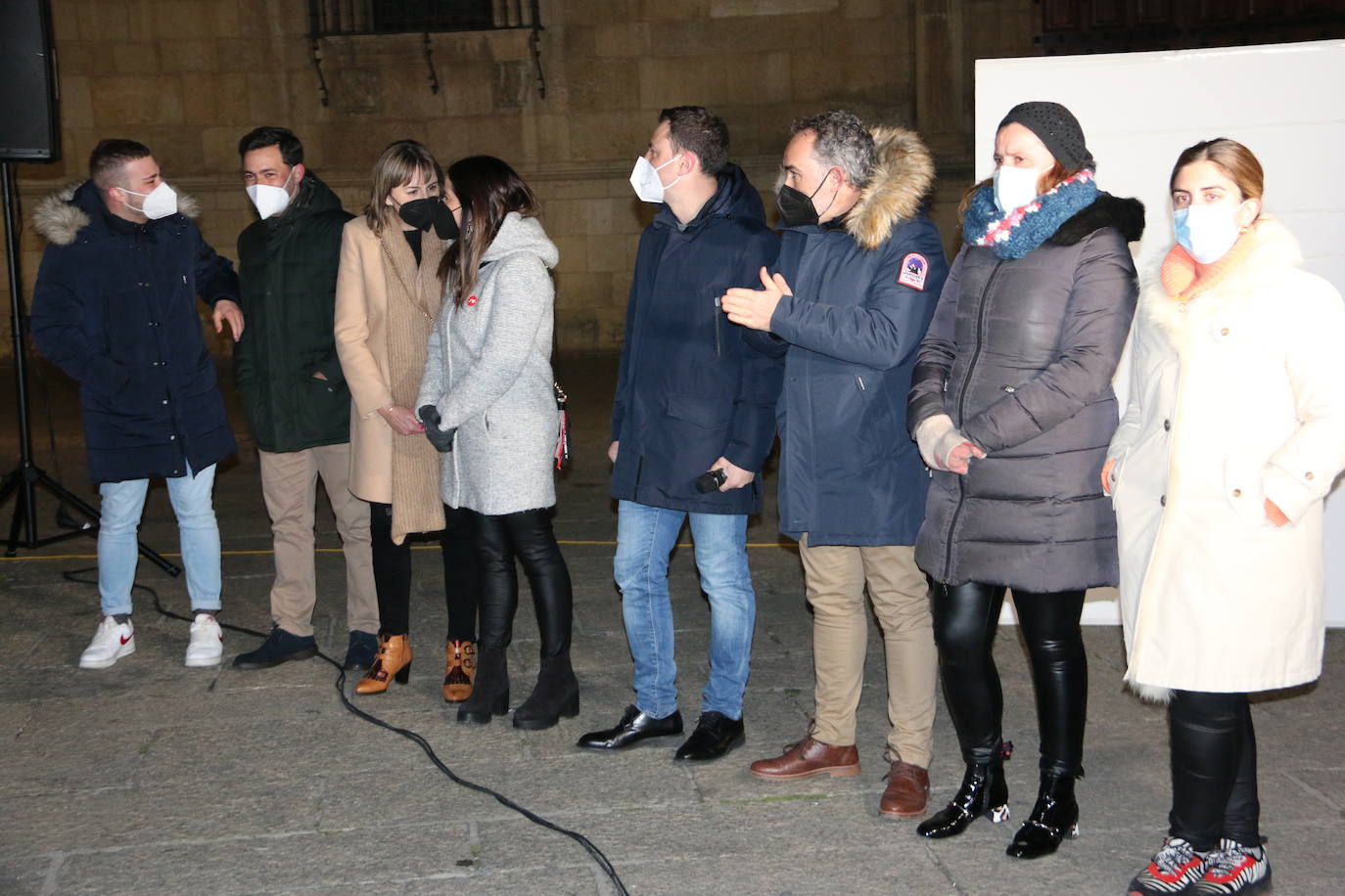 Los candidatos del PSOE inician la campaña electoral a las Cortes de Castilla y León.