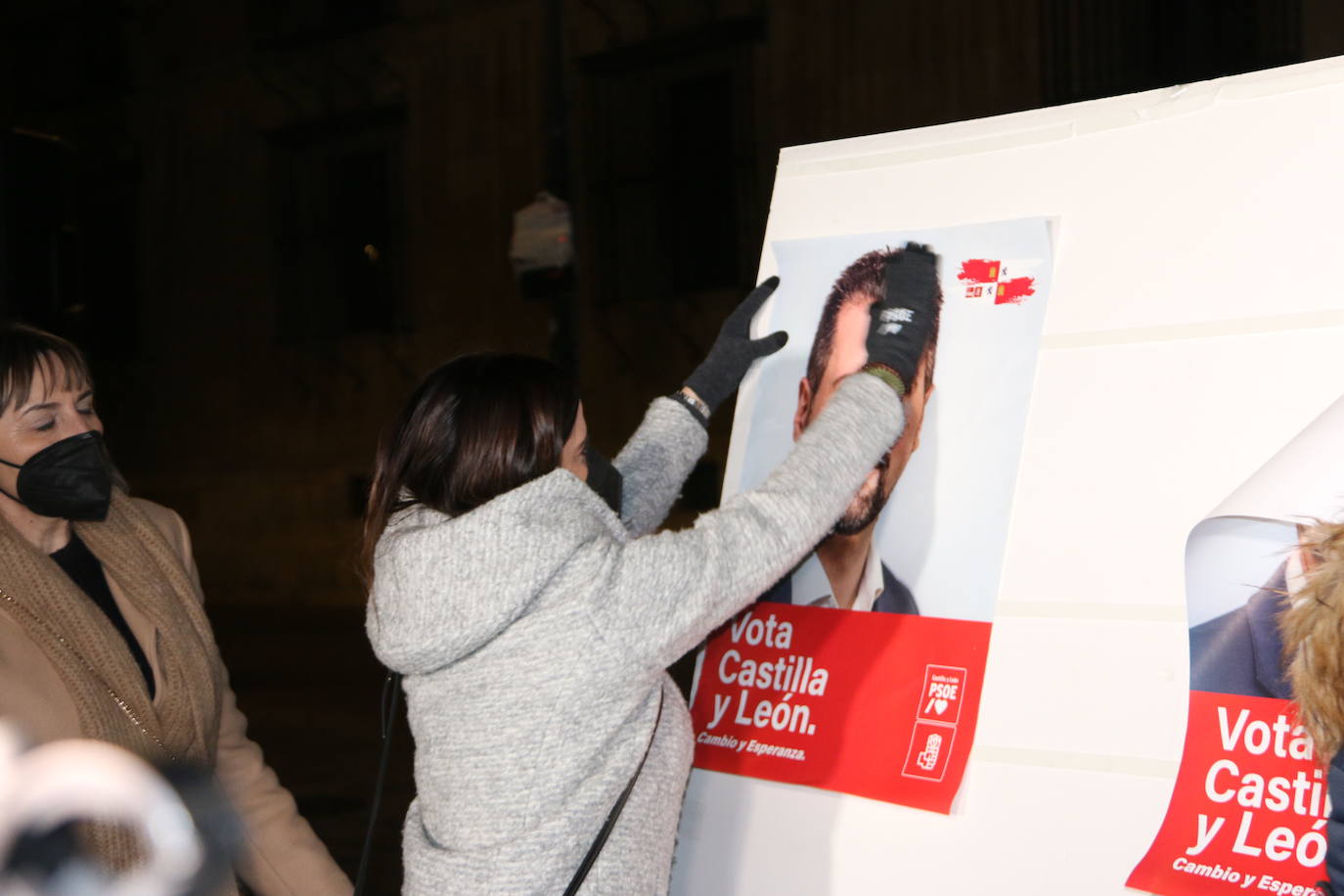 Los candidatos del PSOE inician la campaña electoral a las Cortes de Castilla y León.