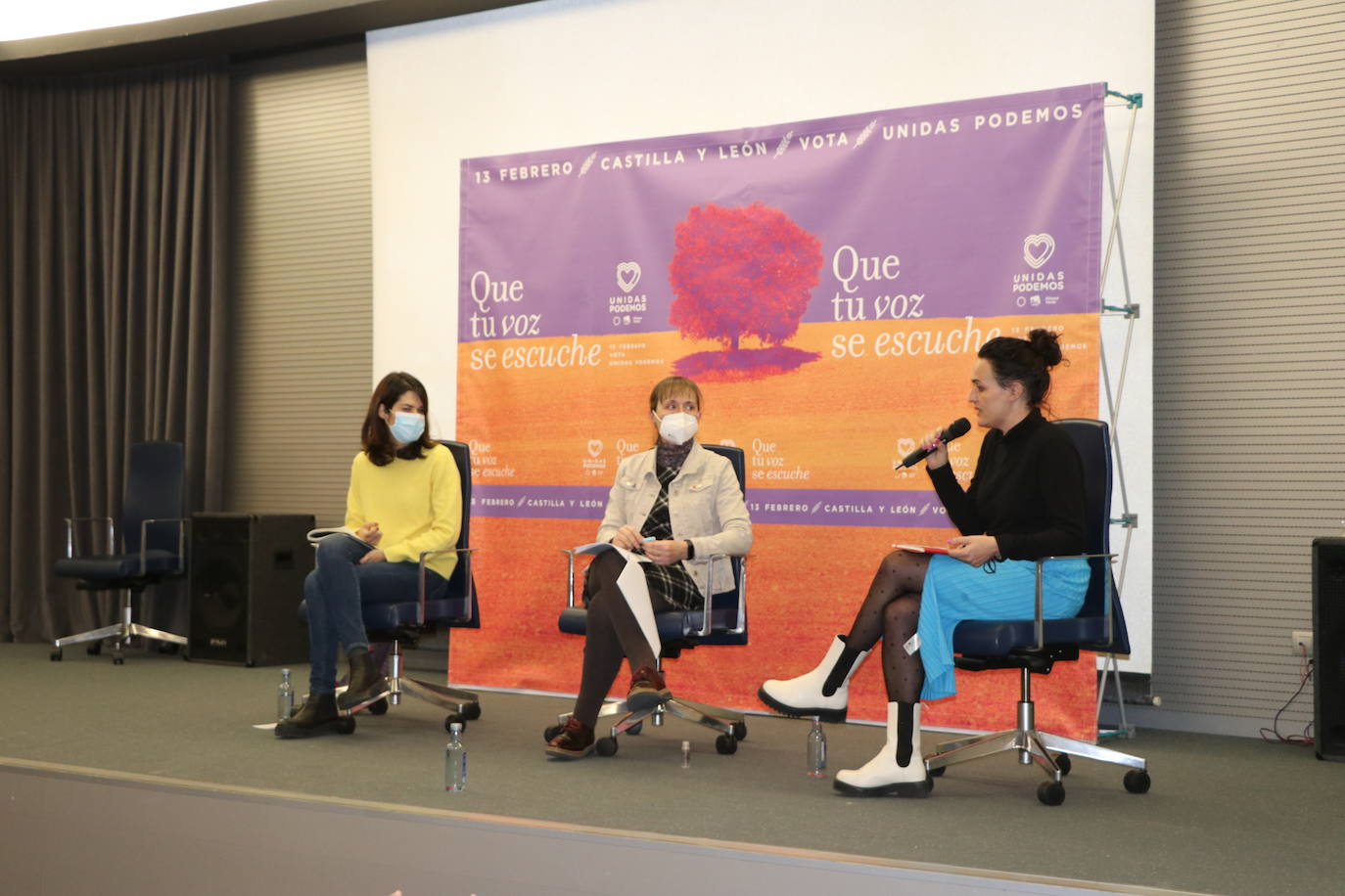 Fotos: Podemos presenta la Agenda Feminista