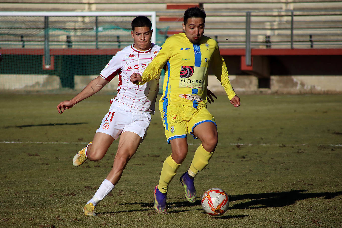 El filial culturalista hace valer el gol de Marcos Fernández para lograr tres puntos vitales ante la Arandina