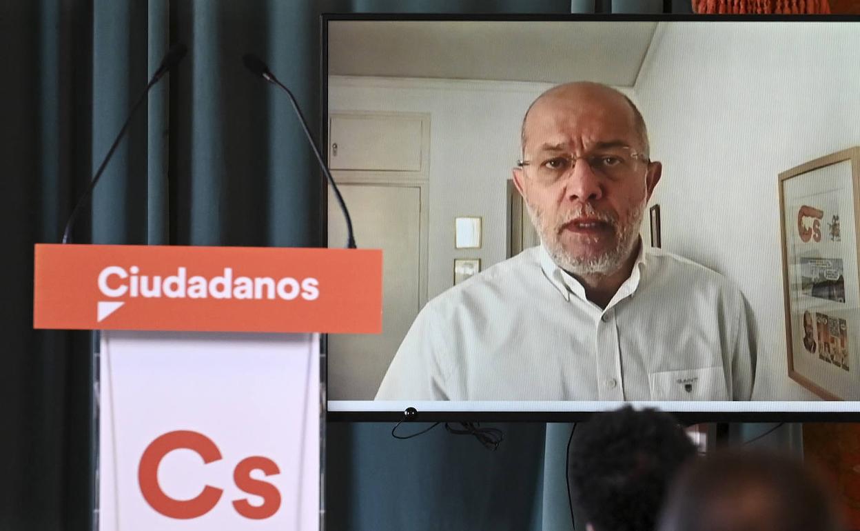 El candidato de Ciudadanos a la Presidencia de la Junta, Francisco Igea.