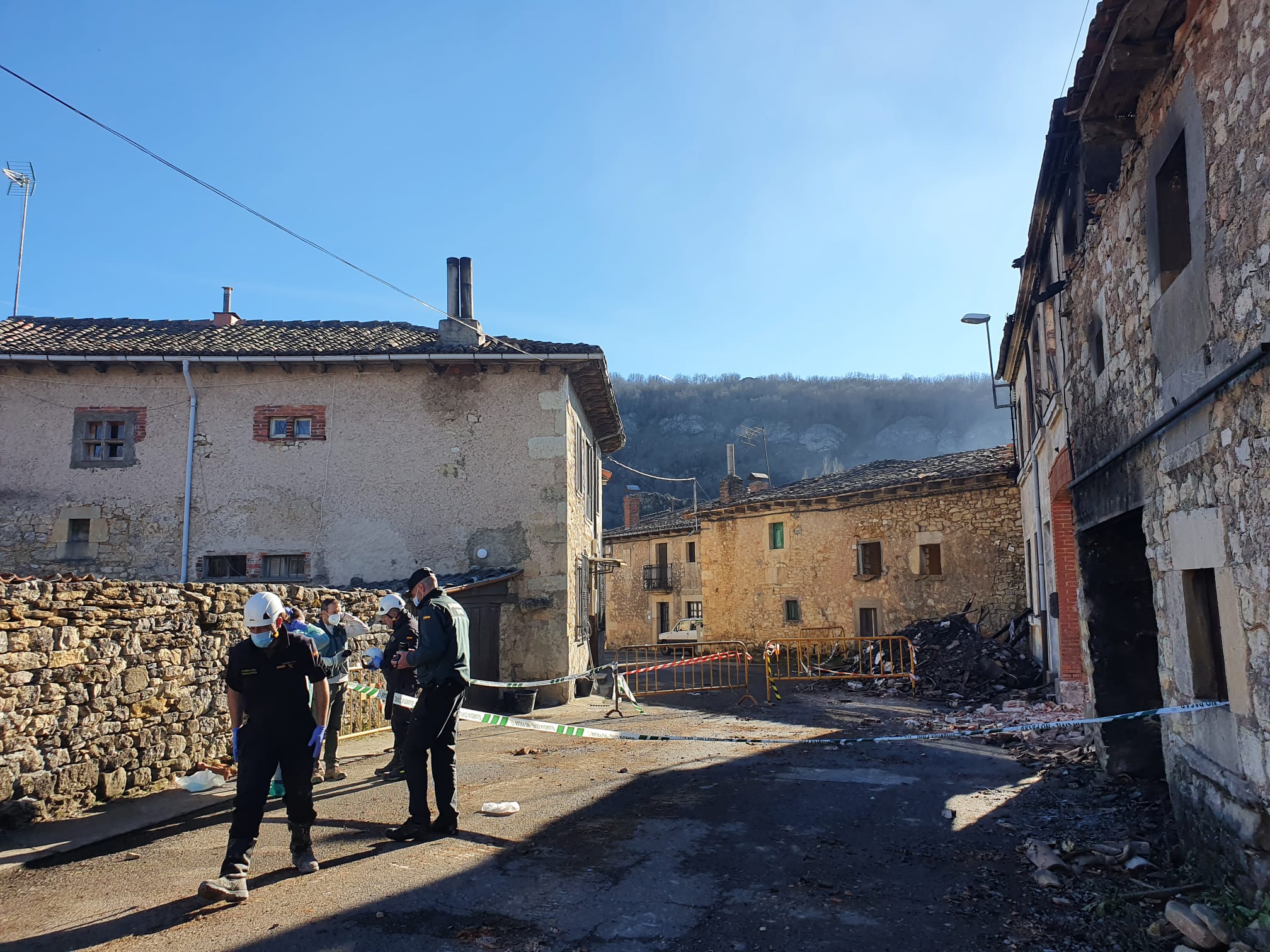 Incendio en una vivienda en Las Bodas. 