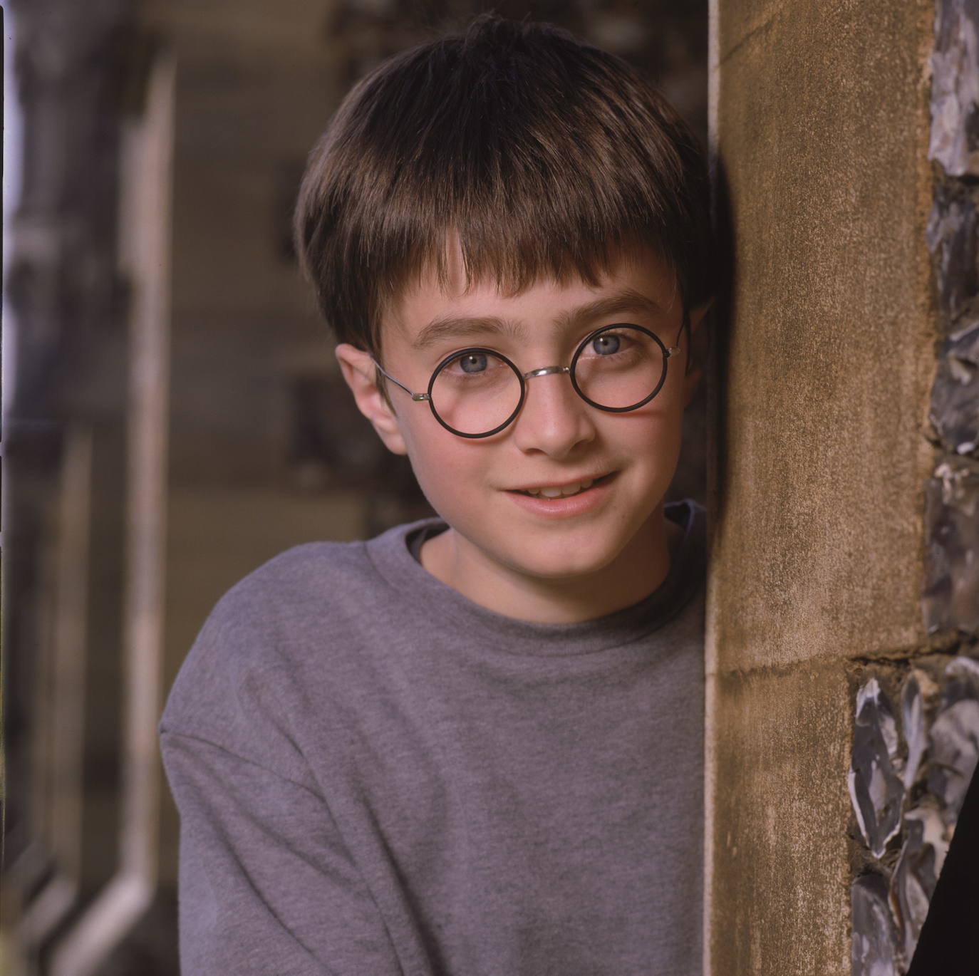 Daniel Radcliffe en 'Harry Potter y la piedra filosofal'