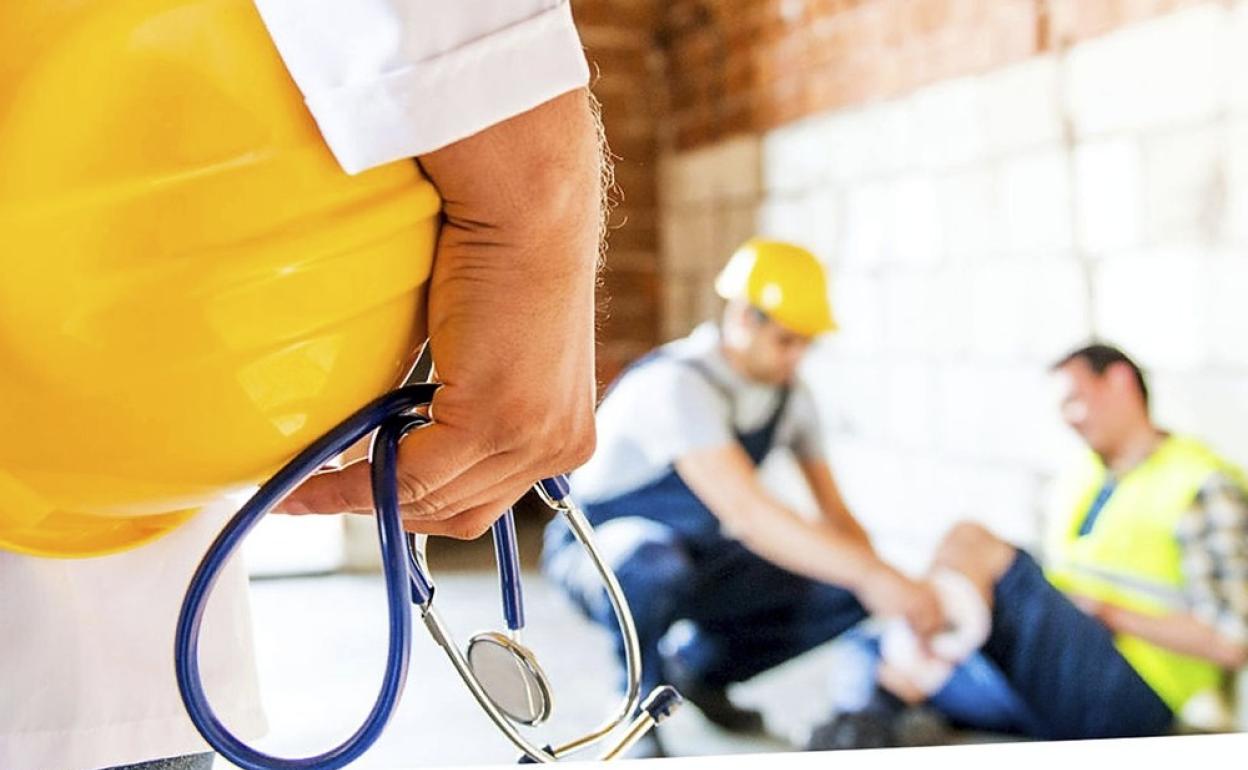 Los accidentes laborales en la comunidad vuelven a cifras prepandemia.