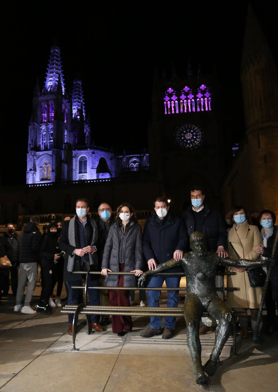 El Partido Popular visita Burgos en un acto de campaña. 