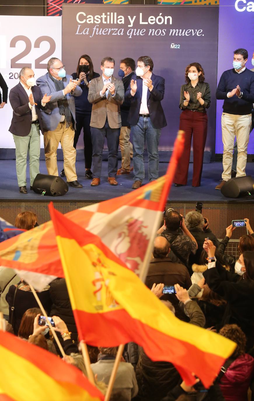 El Partido Popular visita Burgos en un acto de campaña. 