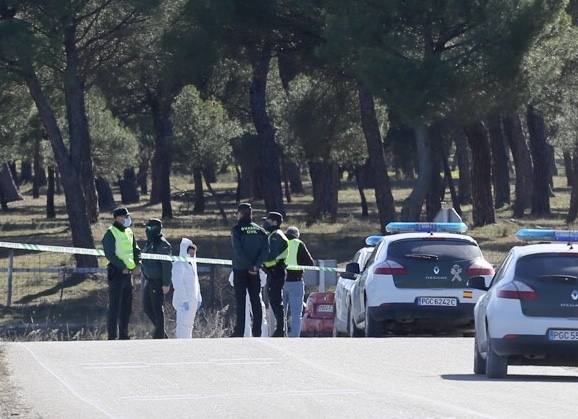 La delegada del Gobierno, Virginia Barcones, informa a la prensa sobre el hallazgo de un cadáver que podría ser el de Esther López