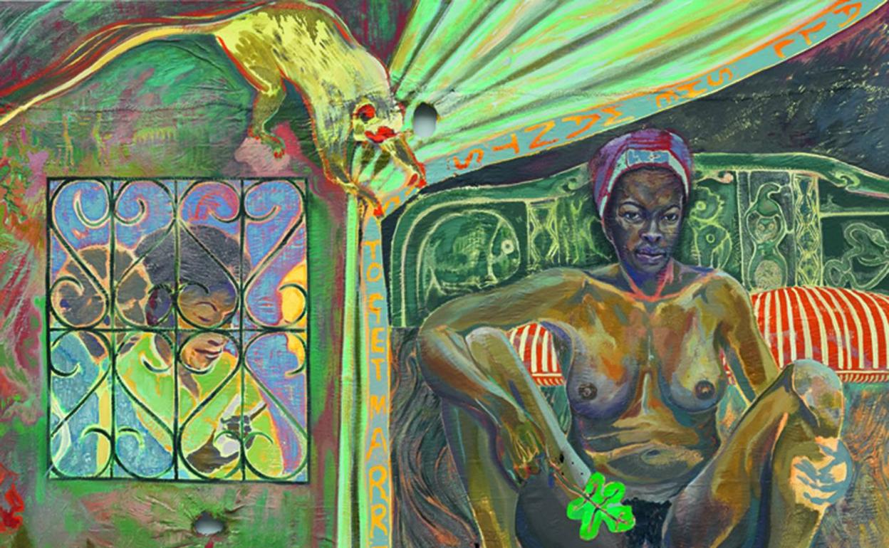 'Antigone', obra de Michael Armitage.