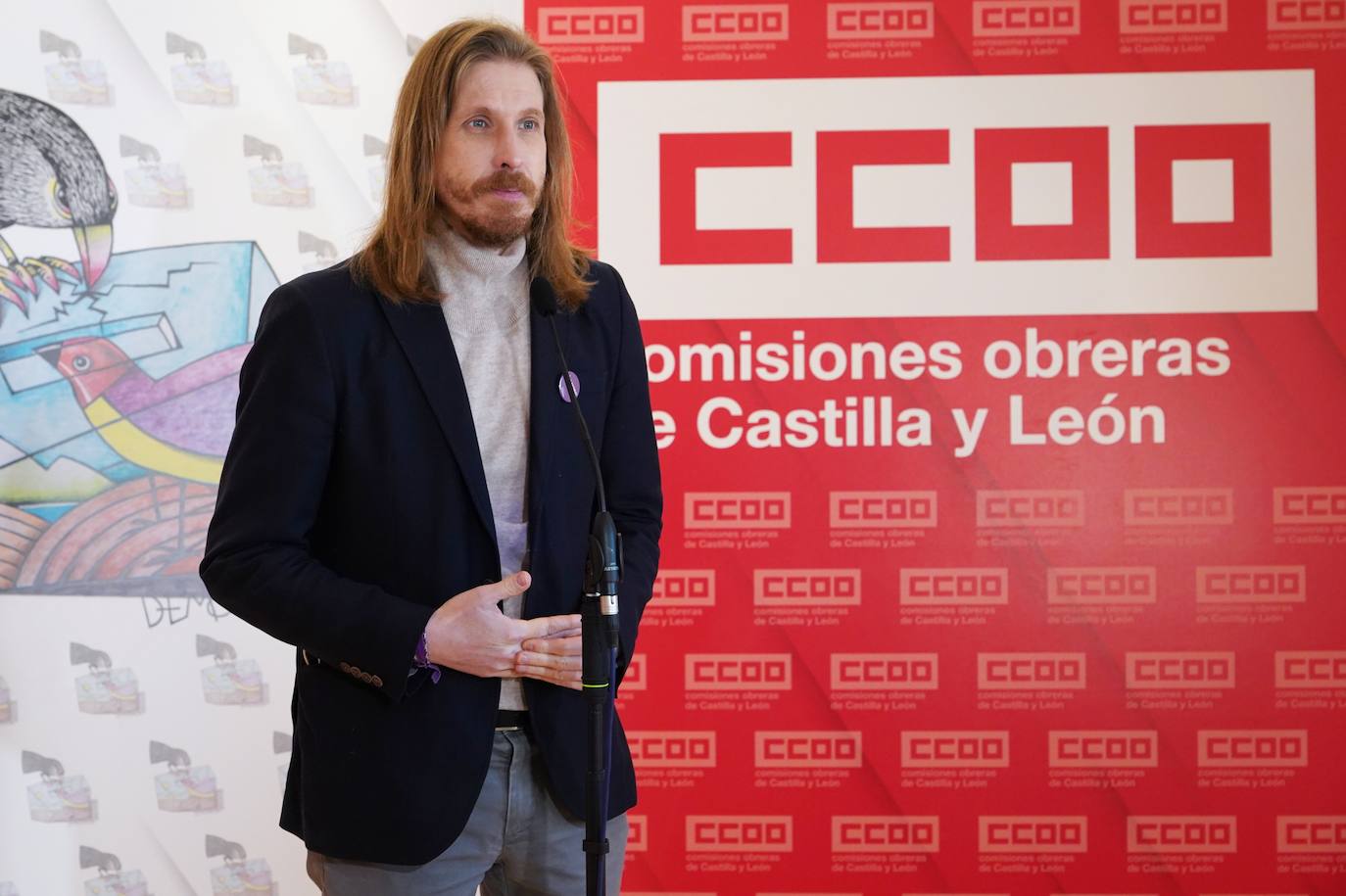 Fotos: CCOO y UGT explican las propuestas sindicales para las elecciones autonómicas