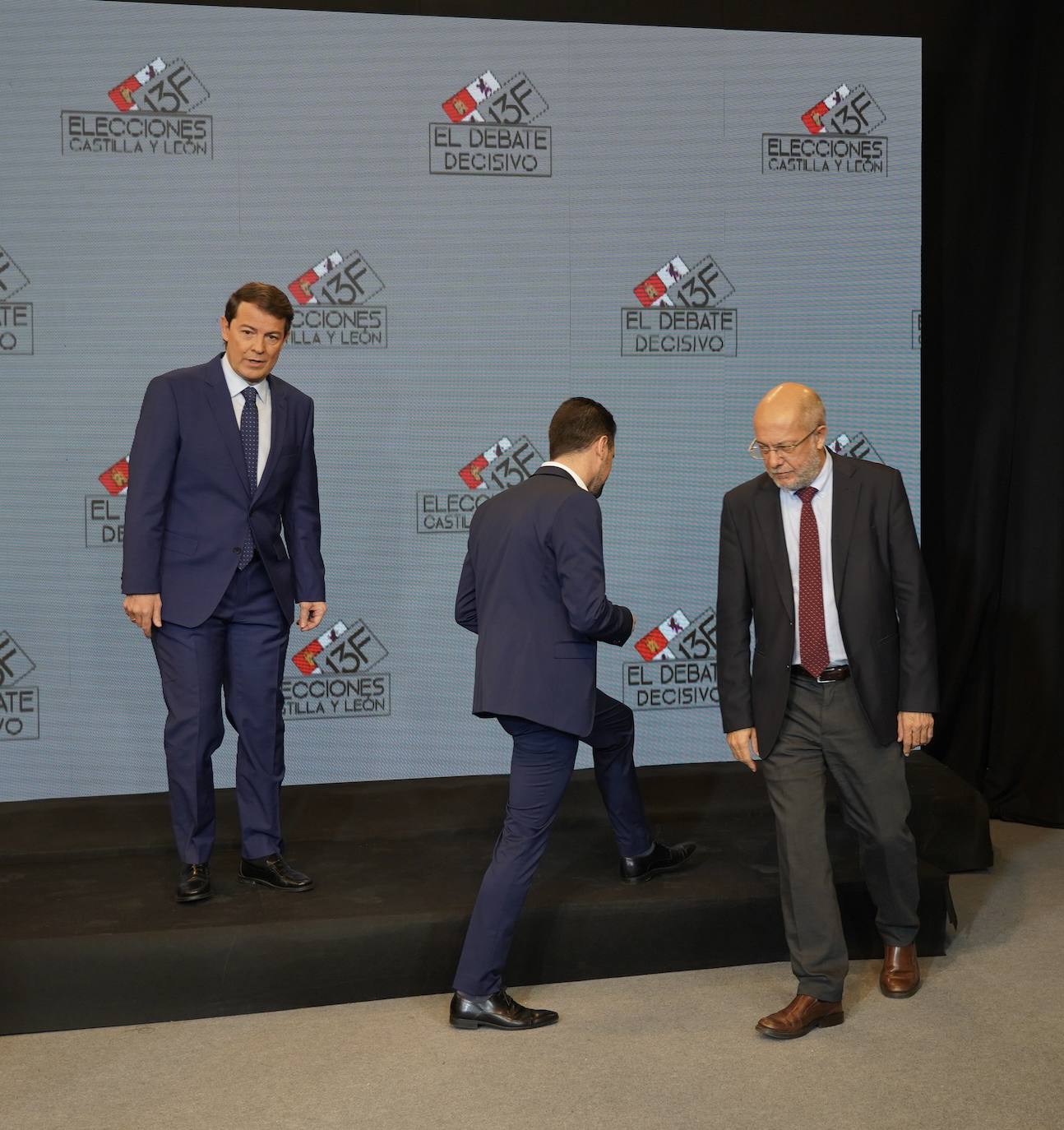 Alfonso Fernández Mañueco, Luis Tudanca y Francisco Igea han debatido durante noventa minutos sobre varias cuestiones que afectan de lleno a la comunidad.