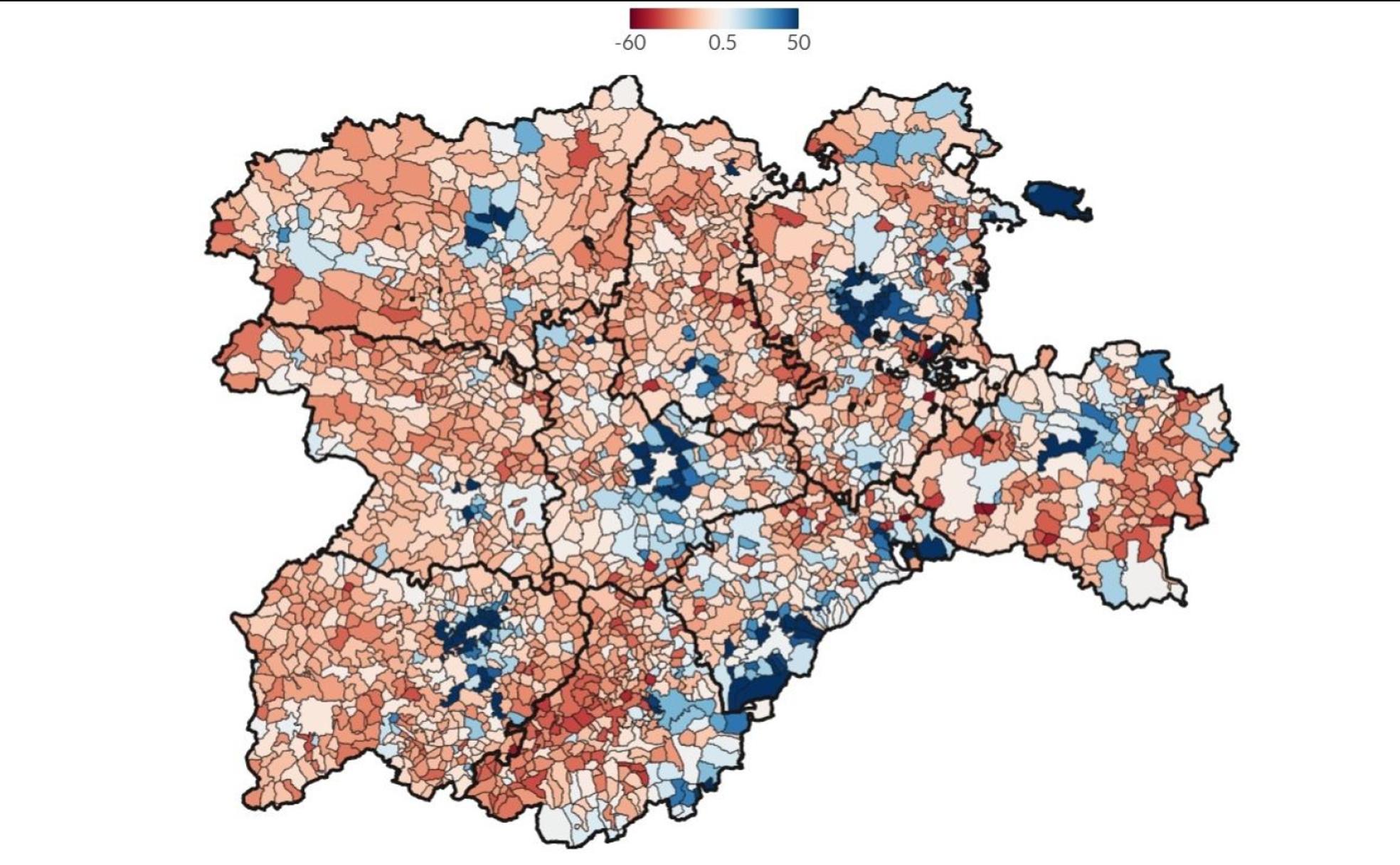 Una de cada tres personas que han nacido en esta comunidad, y que siguen viviendo en España, lo hacen en otra provincia fuera de la comunidad autónoma. 