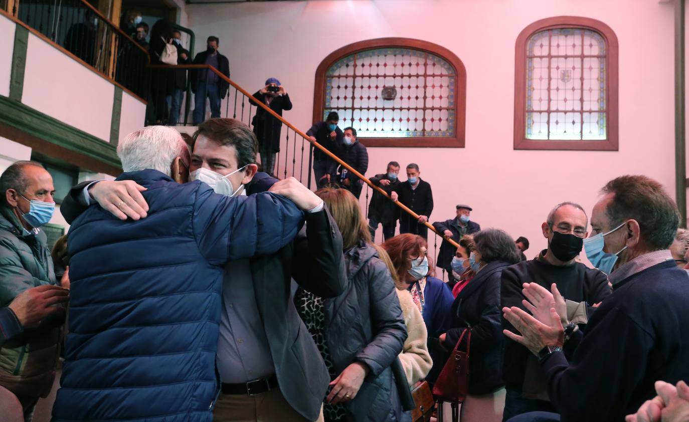 El candidato del Partido Popular a la Presidencia de la Junta, Alfonso Fernández Mañueco. 