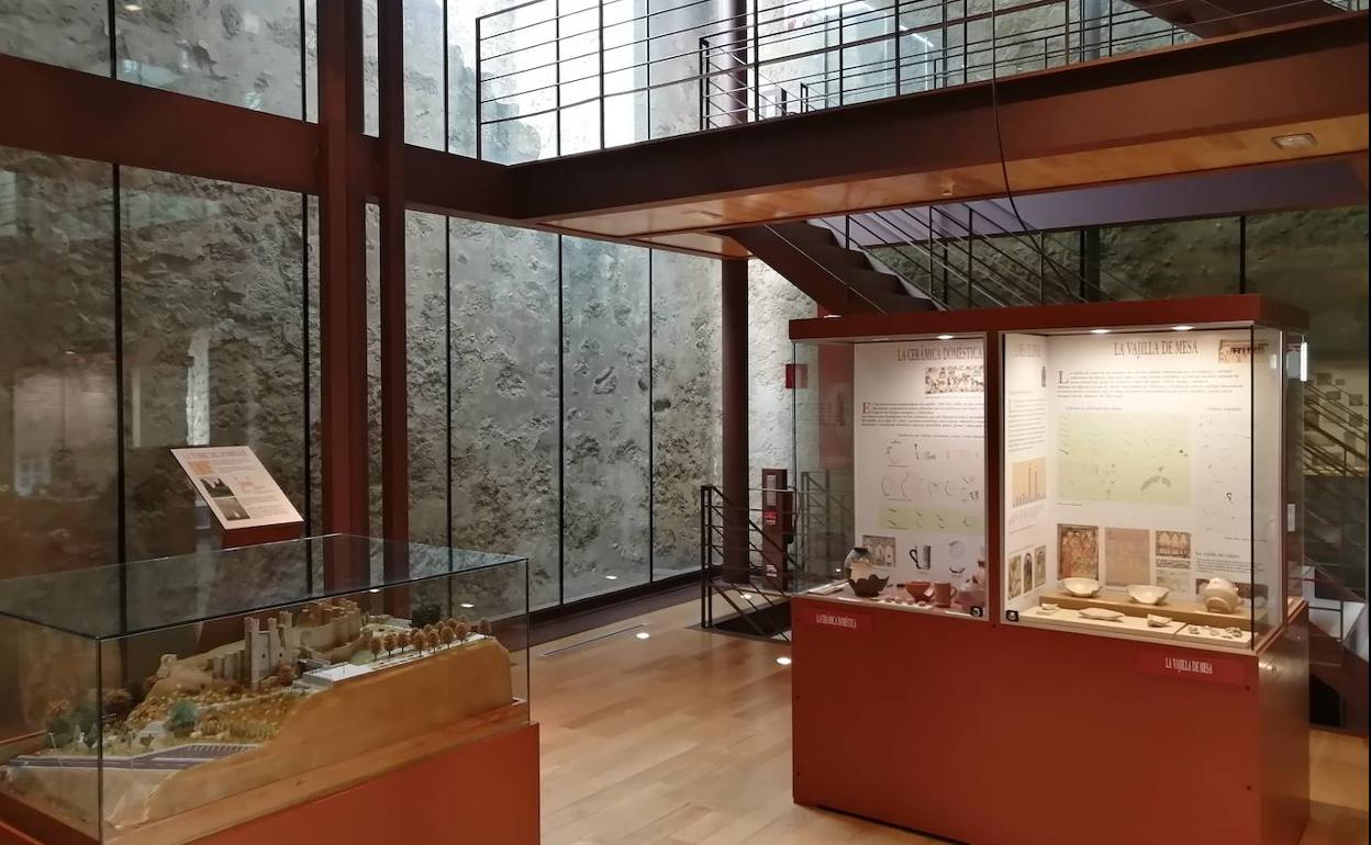 El interior del Museo del Castillo en Valencia de Don Juan.