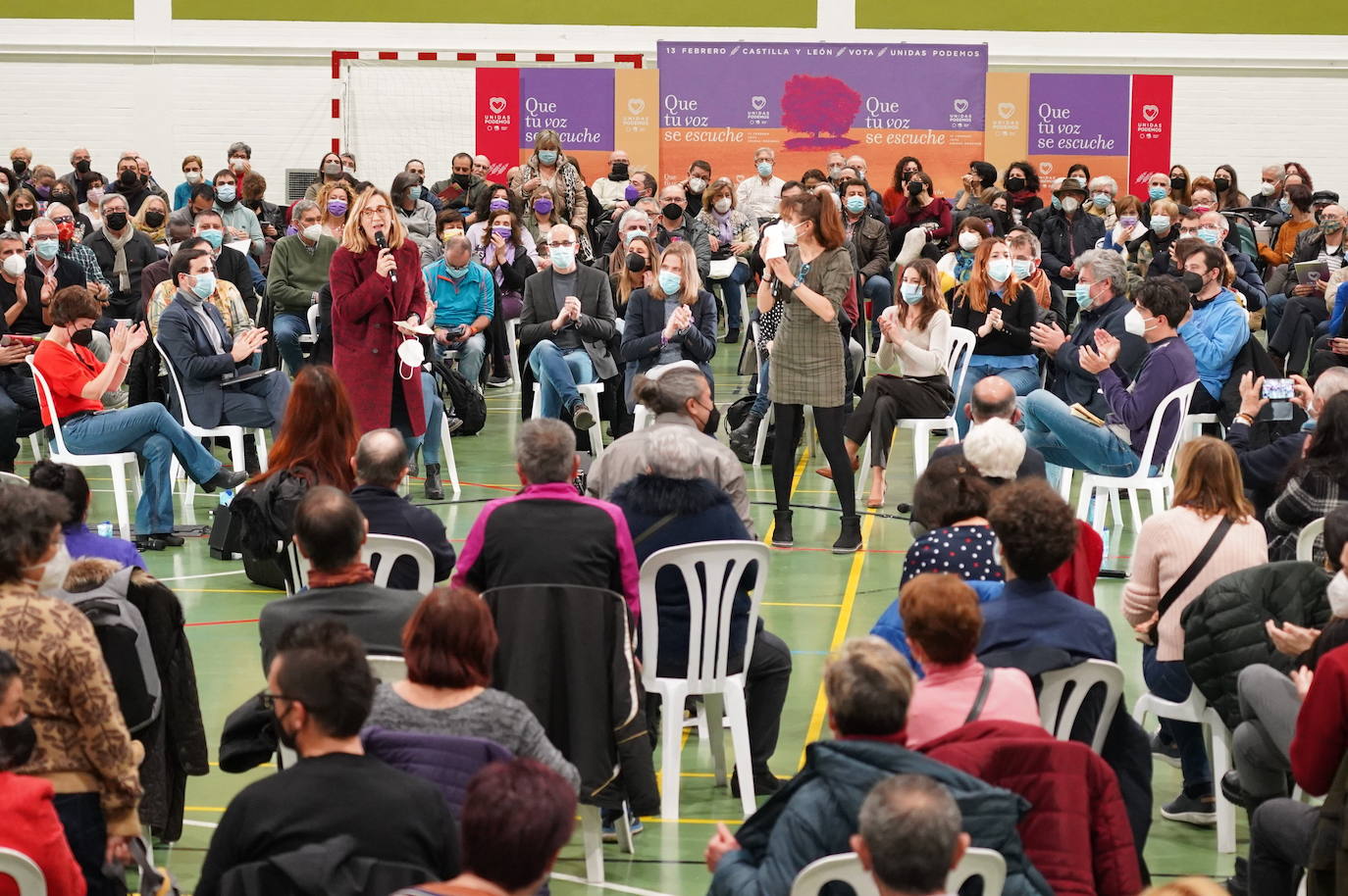 Cierre de campaña de Unidas Podemos