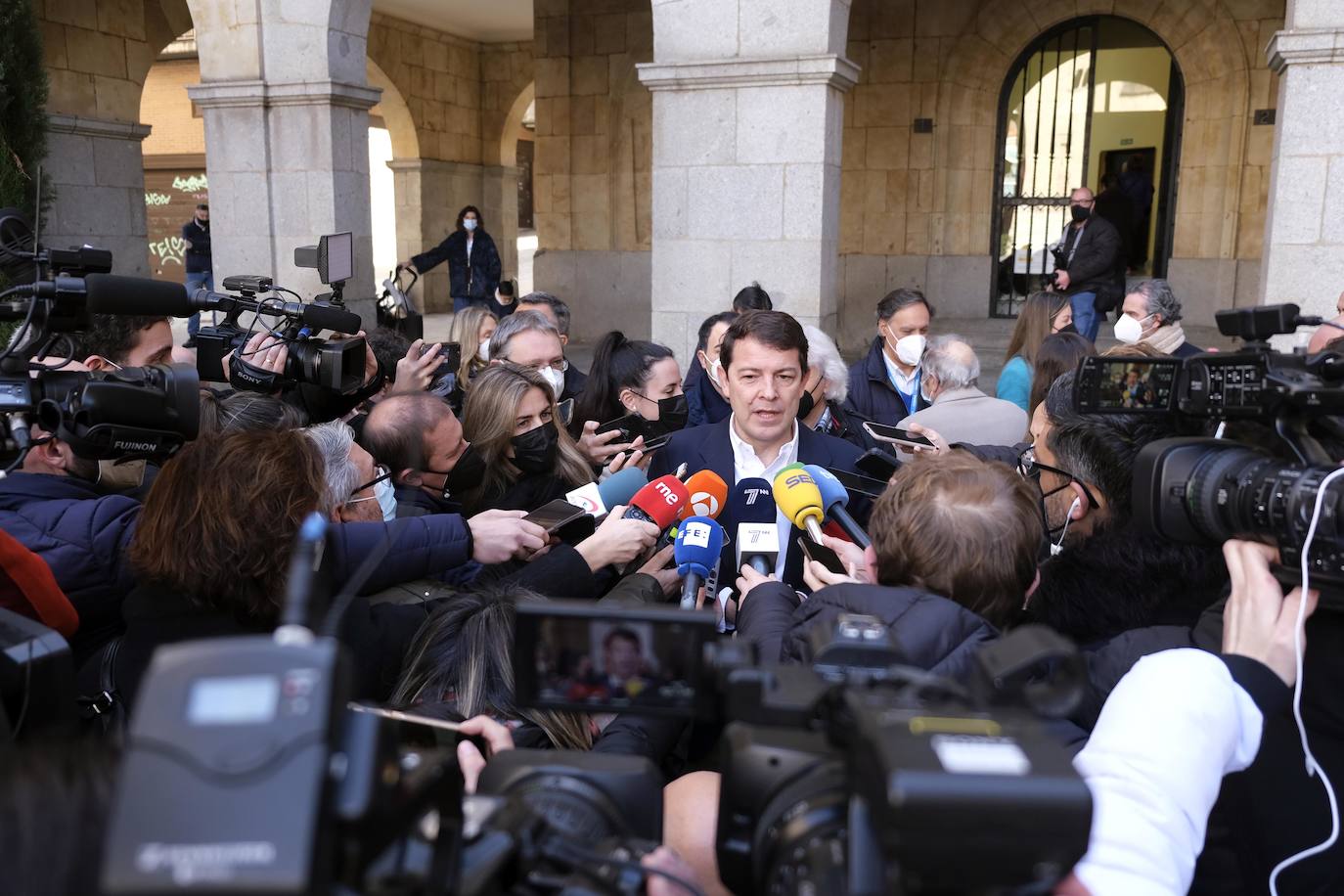 El candidato del Partido Popular afirma que «toda España está pendiente de Castilla y León».