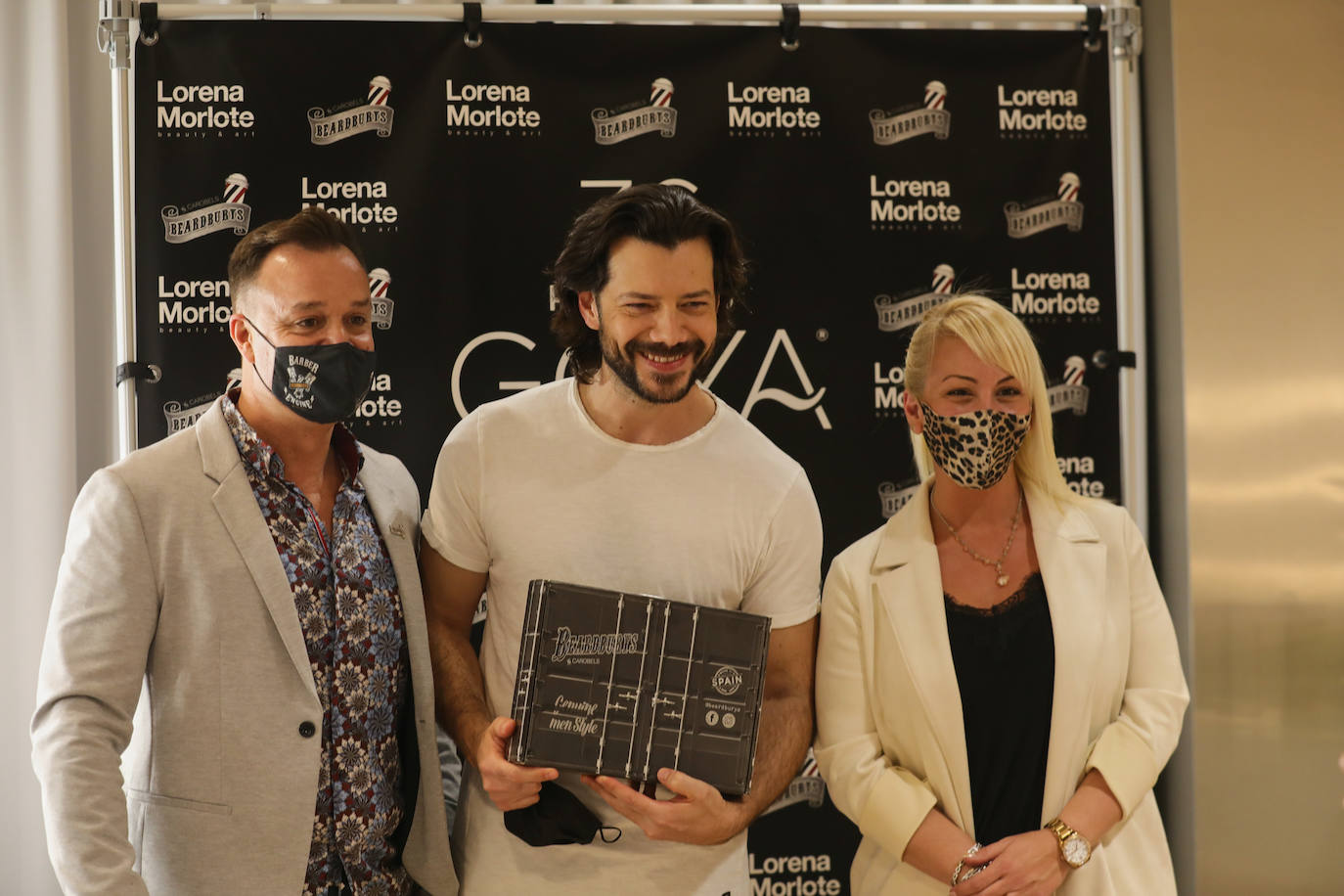 Beardburys fue patrocinadora oficial del backstage de los Premios Goya.