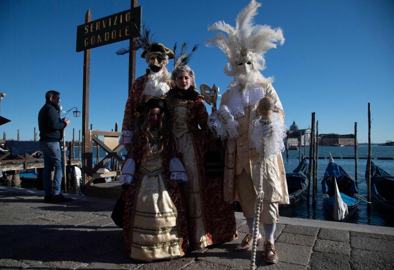 Fotos: El Carnaval más loco está en Venecia