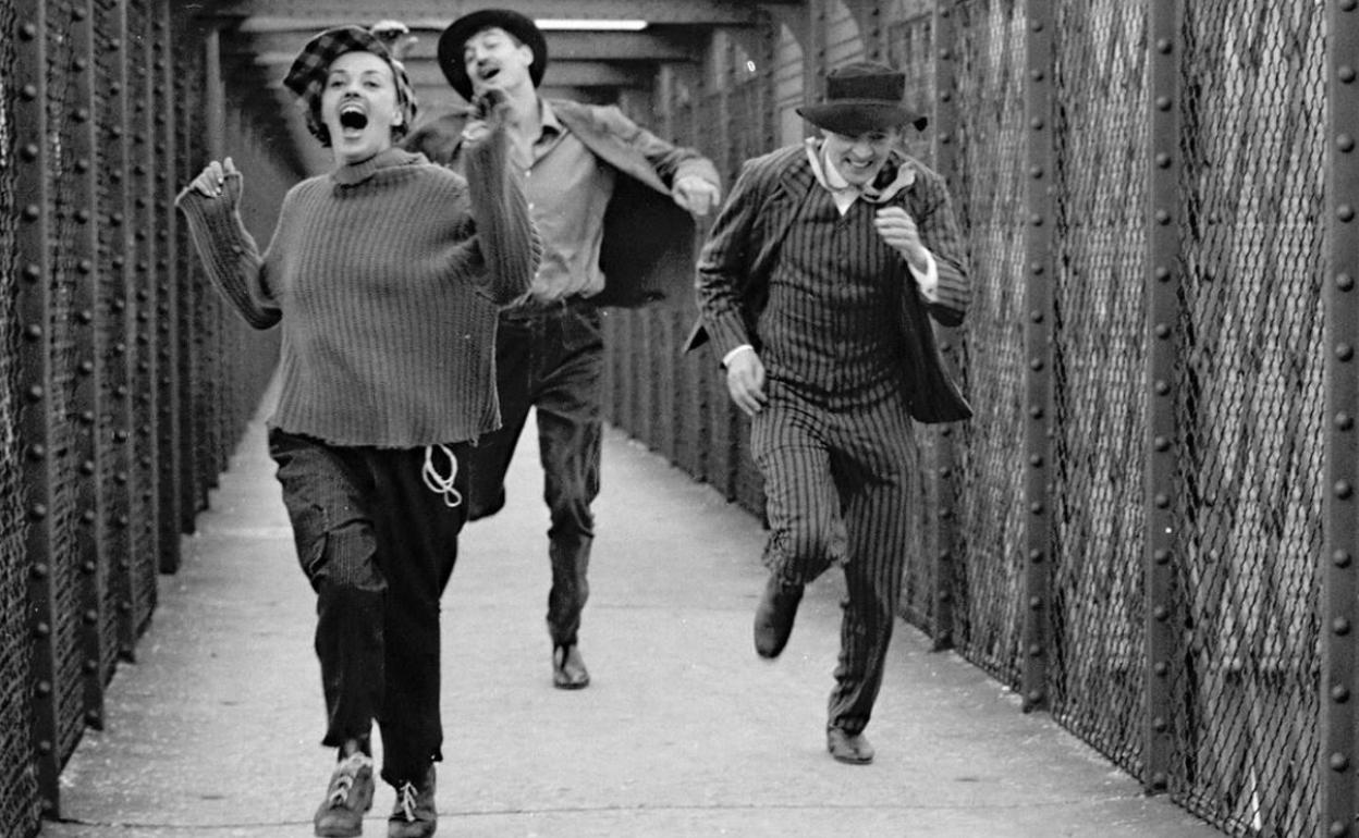 Una escena de la película 'Jules y Jim'