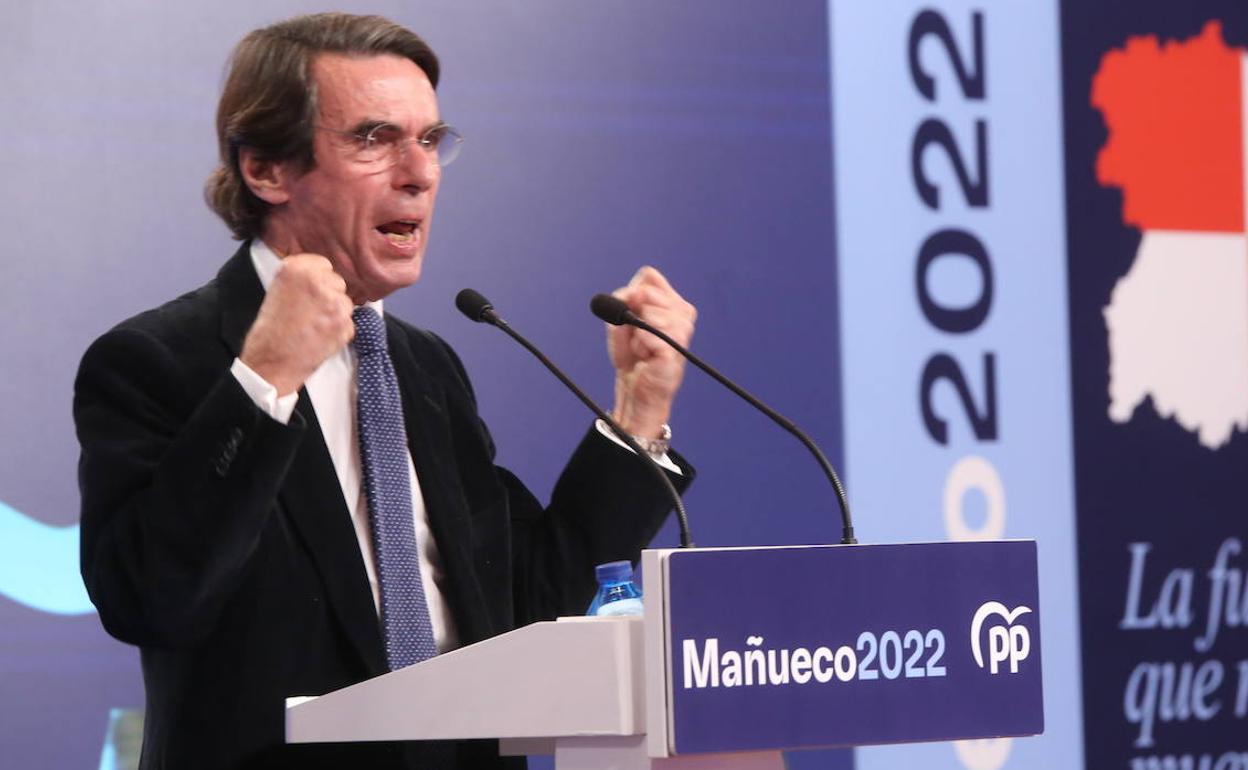 El expresidente del Gobierno, José María Aznar.