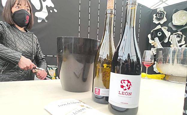 Imagen. El color de la Feria de Febrero lo otorga el vino de la DO León. 