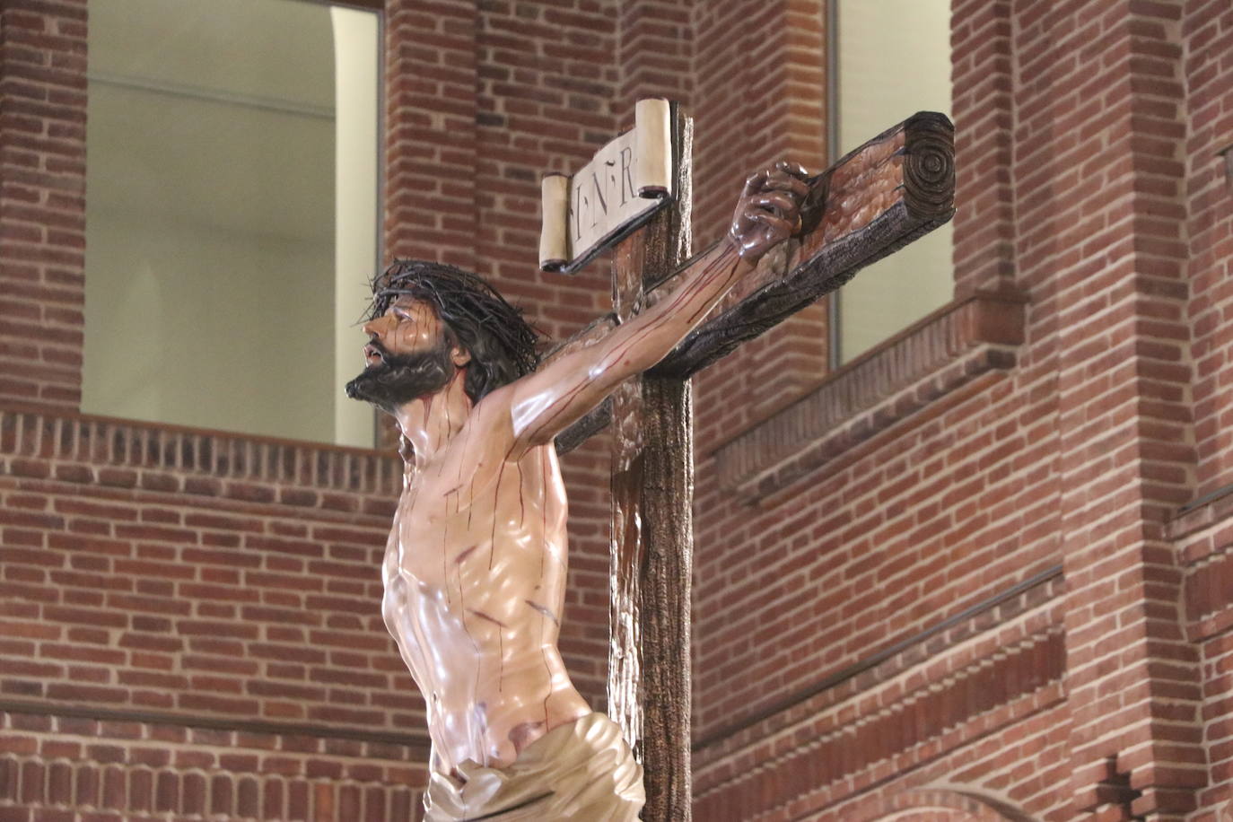 El nuevo misterio lucirá este domingo en el Museo de la Semana Santa 