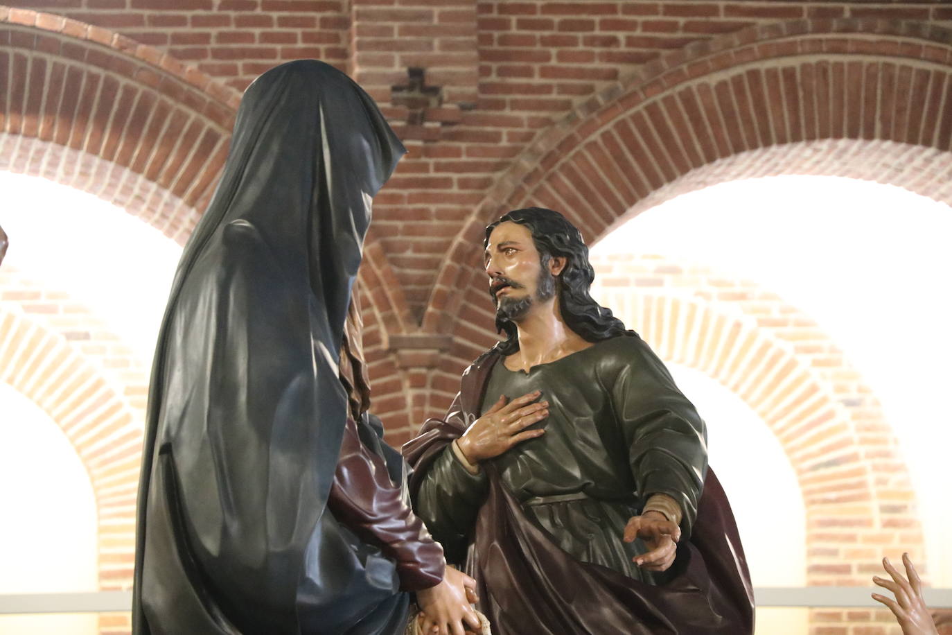 El nuevo misterio lucirá este domingo en el Museo de la Semana Santa 