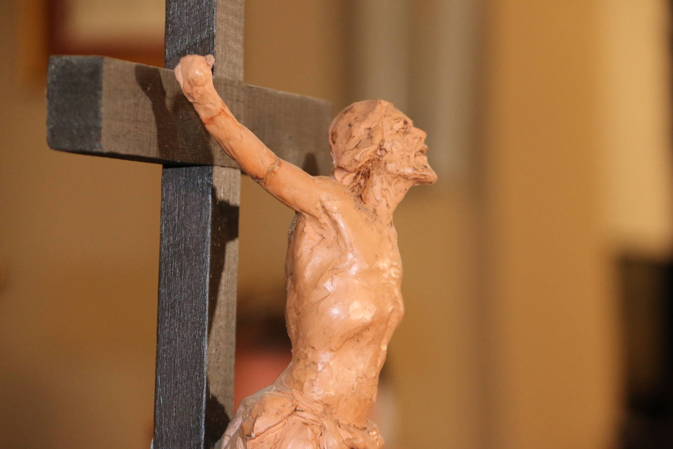 Presentación del nuevo paso en la Iglesia de Santa Nonia. 