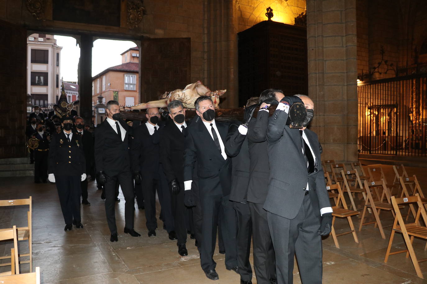 El paso recorrió este sábado las calles de la capital.