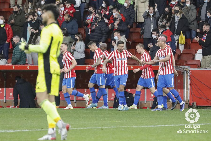 El conjunto berciano se mide a los rojiblancos en la 28ª jornada de LaLiga SmartBank