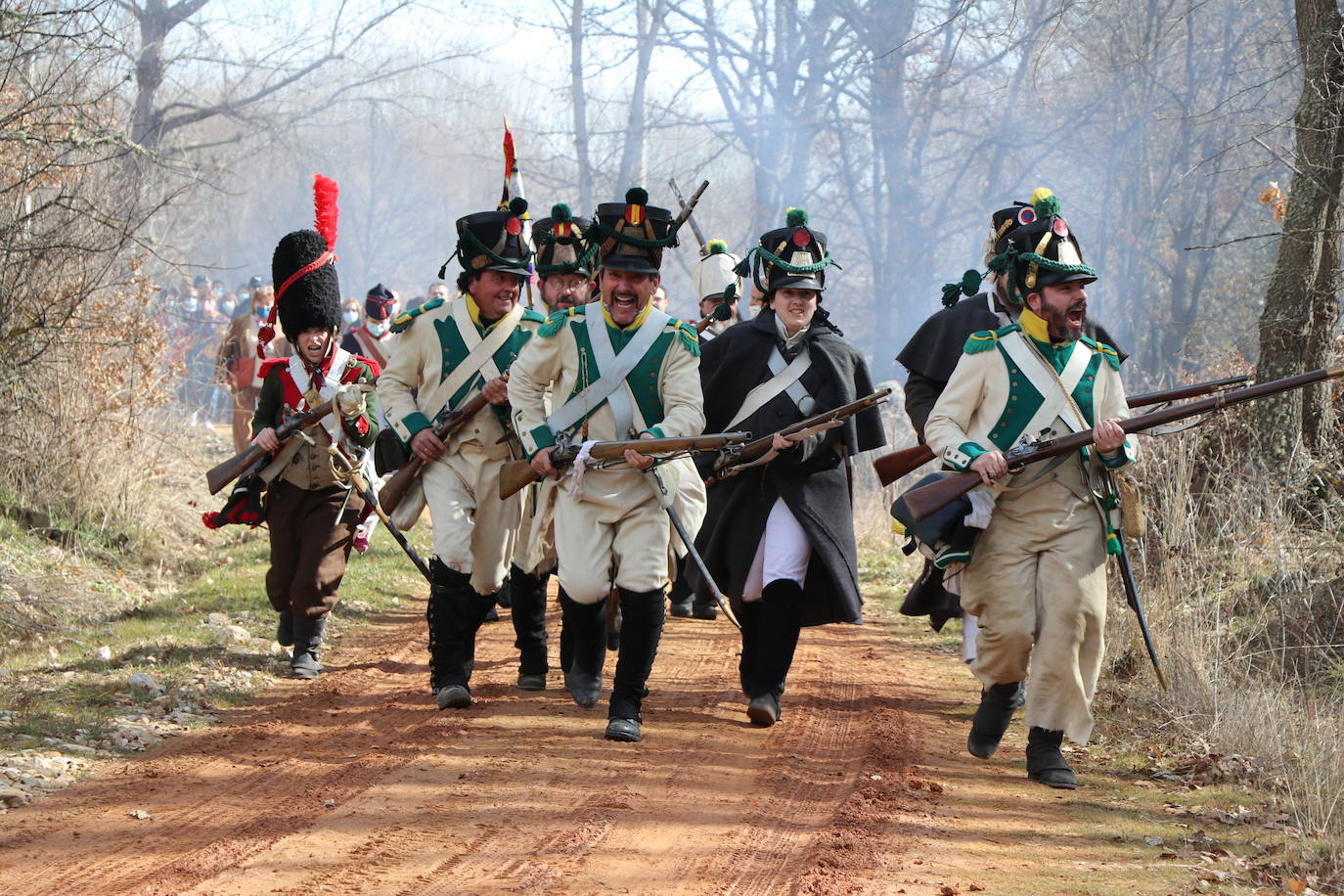 Recreación de la Batalla de Turienzo de los Caballeros (León).