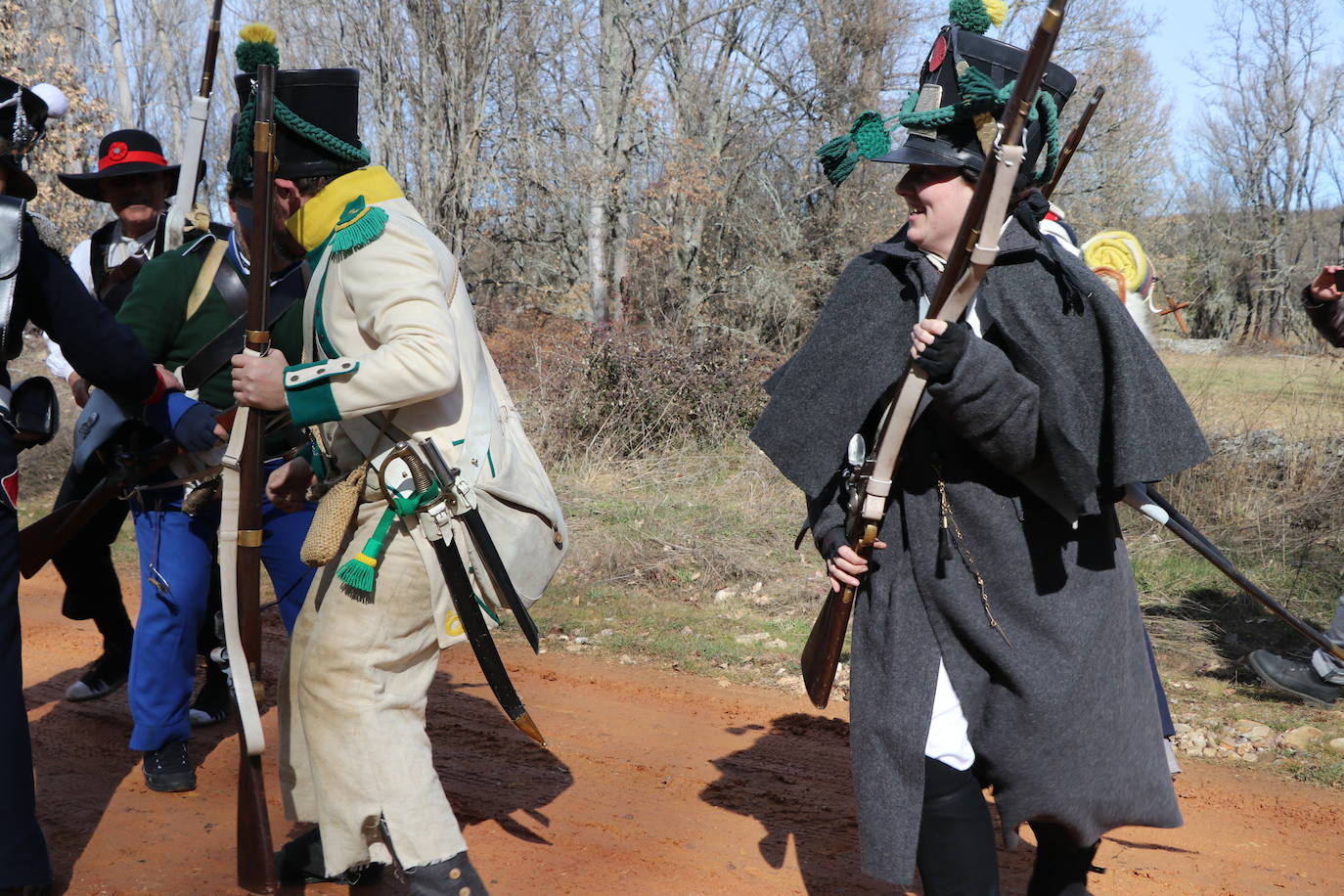 Recreación de la Batalla de Turienzo de los Caballeros (León).