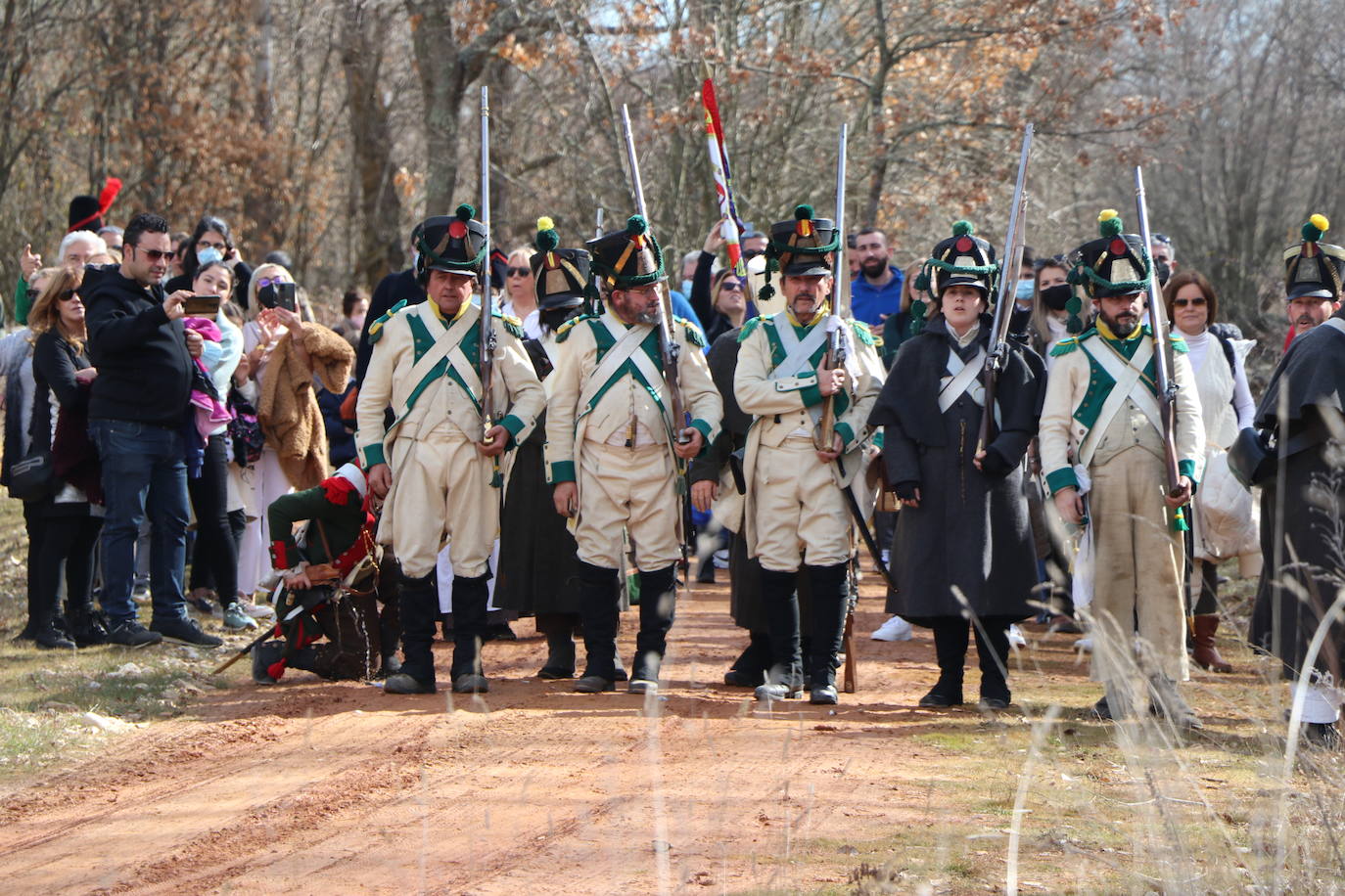 Recreación de la Batalla de Turienzo de los Caballeros (León).