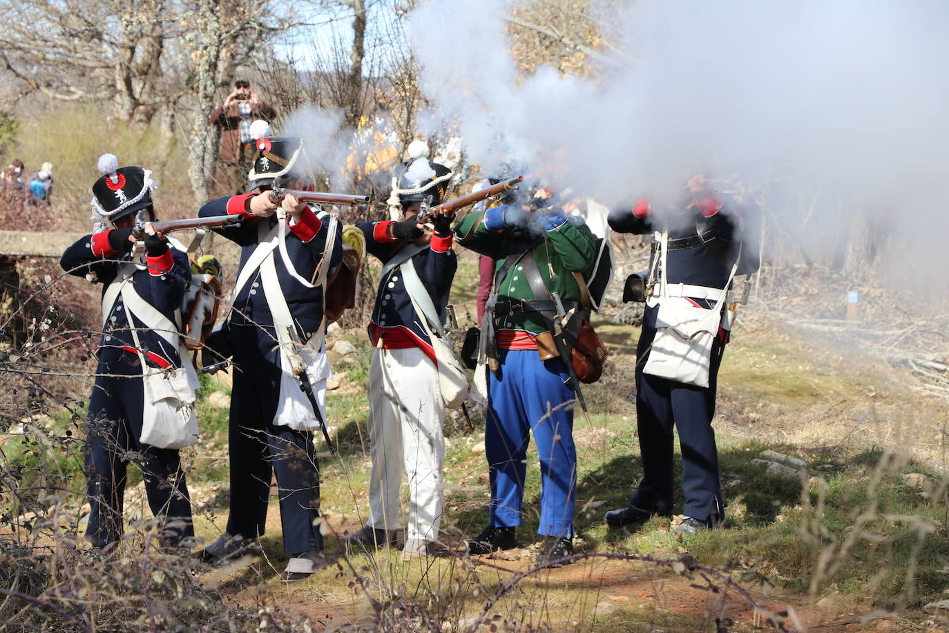 Recreación de la Batalla de Turienzo de los Caballeros (León).