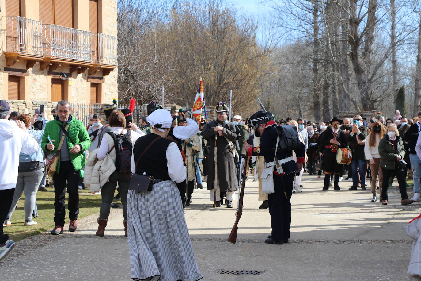 Recreación de la Batalla de Turienzo de los Caballeros (León).