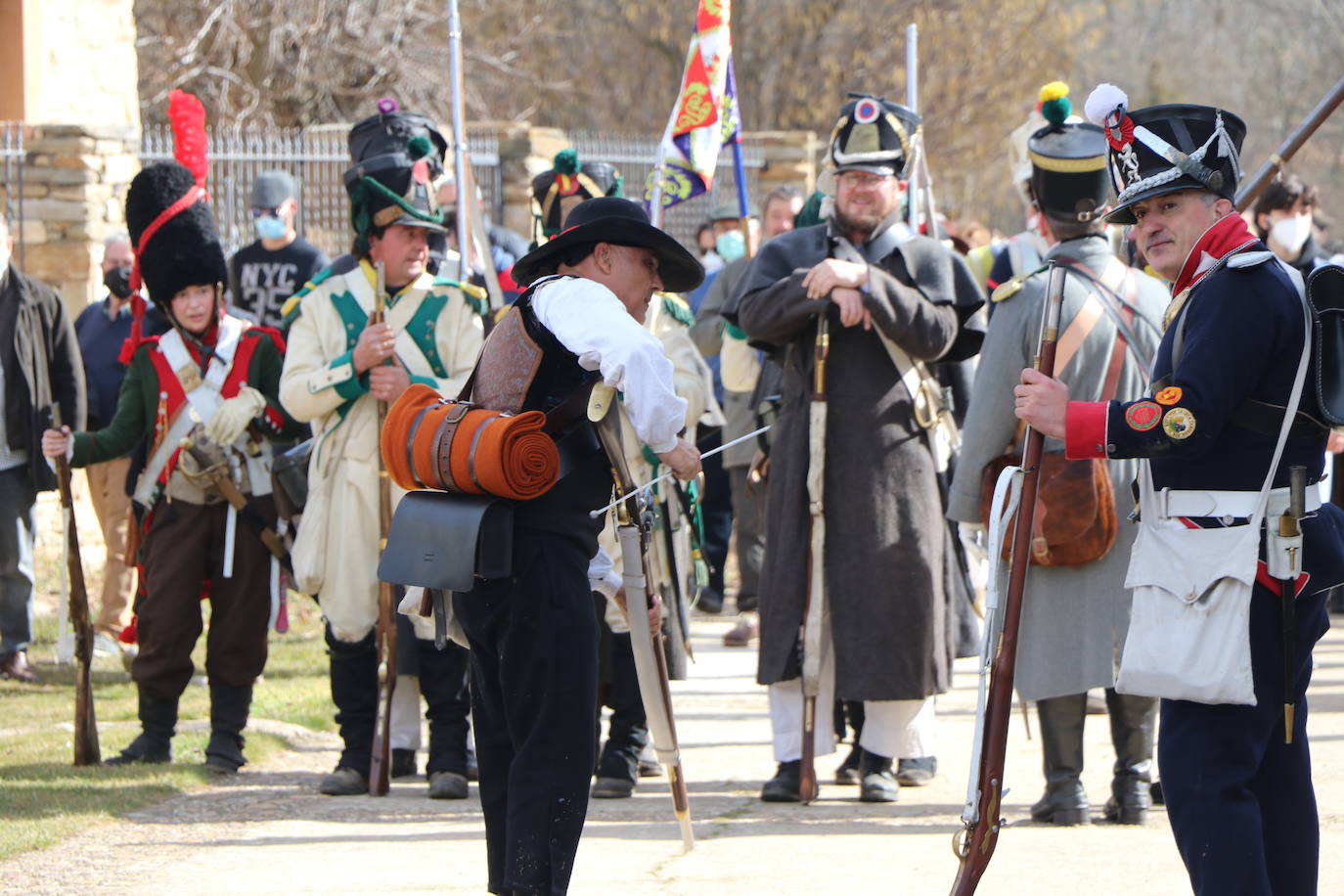 Recreación de la Batalla de Turienzo de los Caballeros (León).