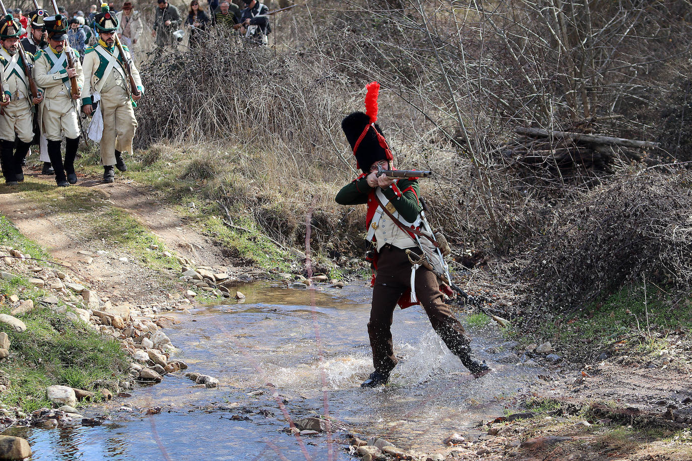 Recreación de la Batalla de Turienzo de los Caballeros.