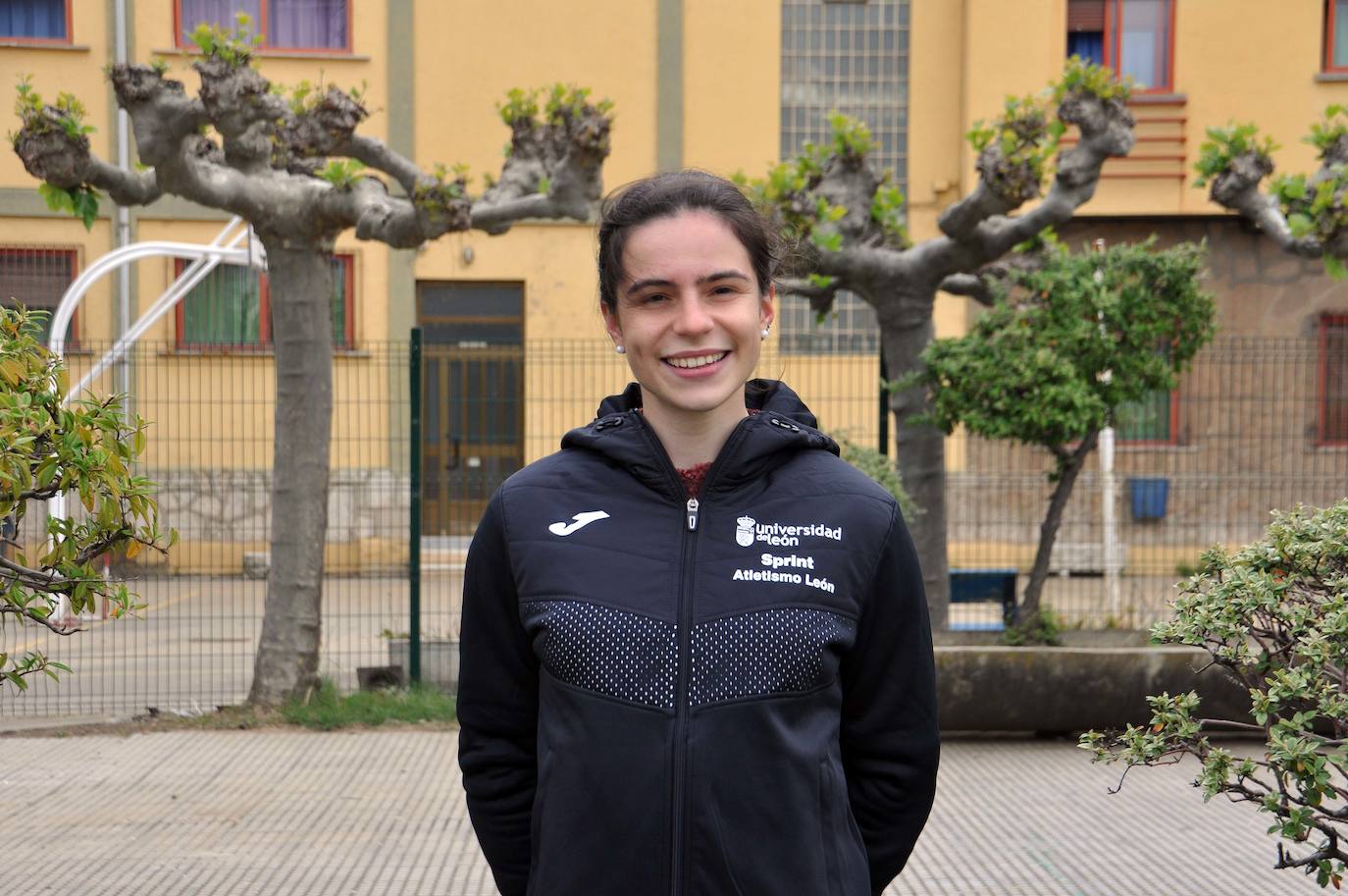 Imagen de archivo de María Cisneros, una de las representantes del ULE Sprint en Ourense.