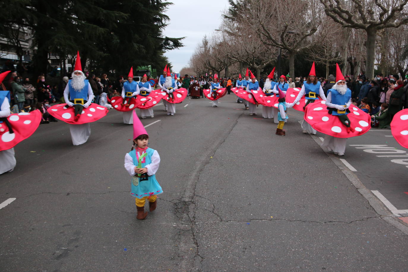 Miles de personas han salido al paso del desfile que ha llenado las calles de luz y color.
