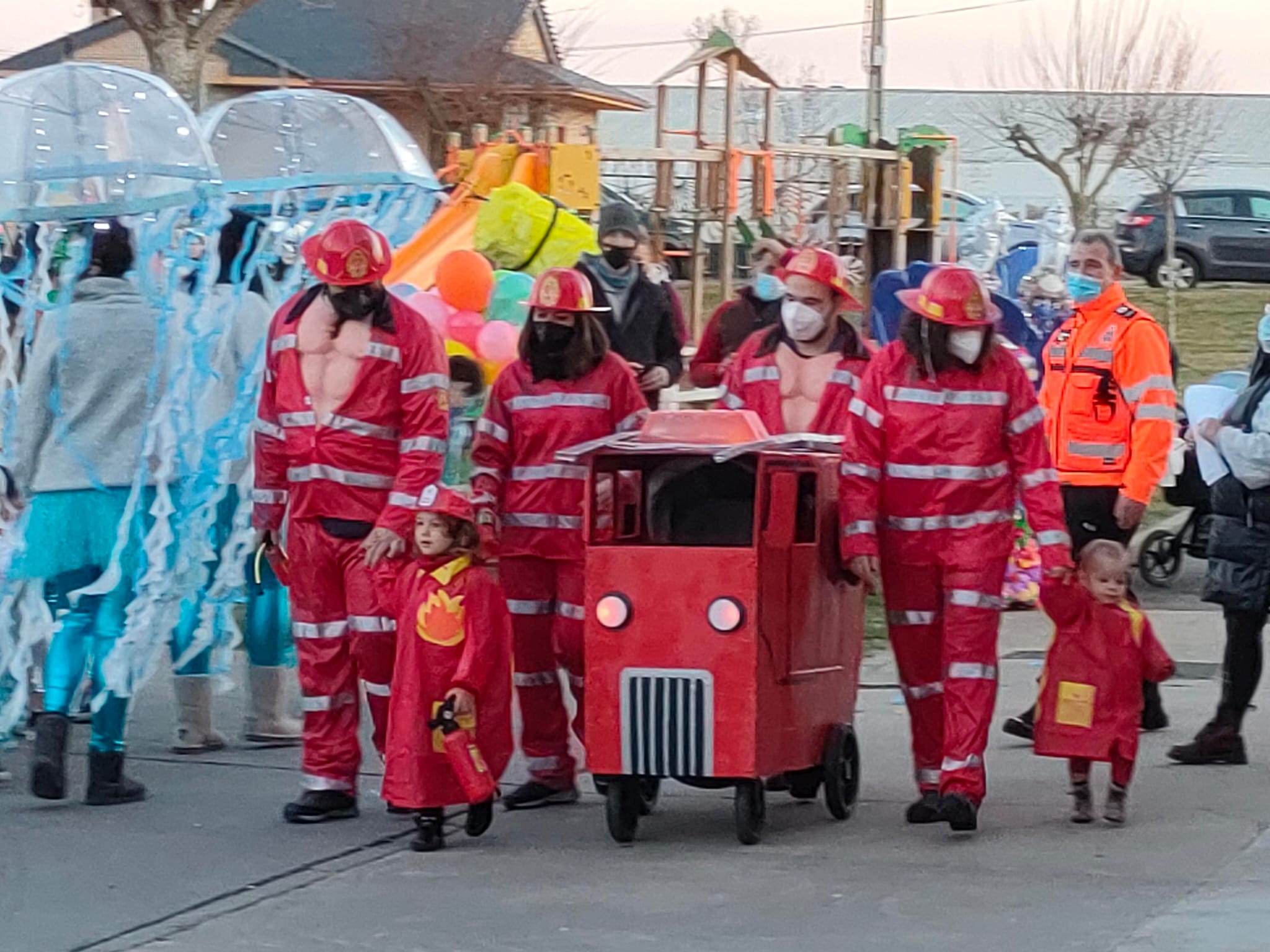 El Carnaval del municipio del alfoz retoma esta celebración tras su parón por la pandemia.