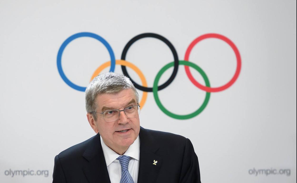 Thomas Bach, presidente del COI. 