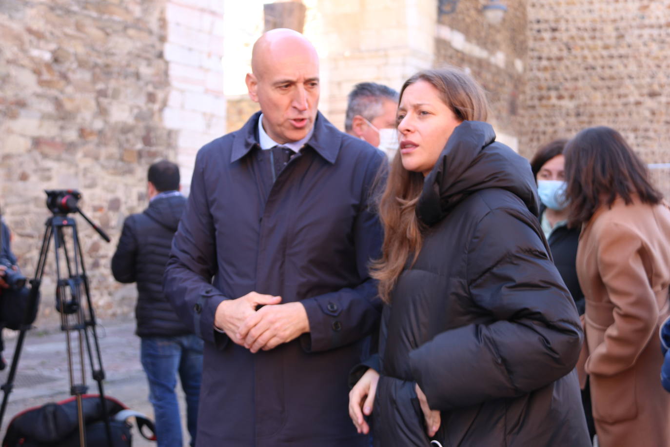 Los arqueólogos siguen buscando vestigios a la espera de dar paso a las obras de peatonalización de las calles Carreras y Los Cubos.