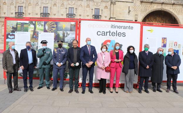 Galería. León acoge la exposición itinerante sobre el Camino de Santiago todo el mes de marzo.