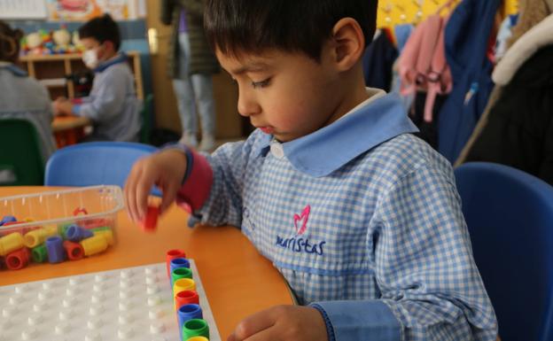 El centro concertado Maristas Champagnat ofrece educación desde Infantil hasta Secundaria.