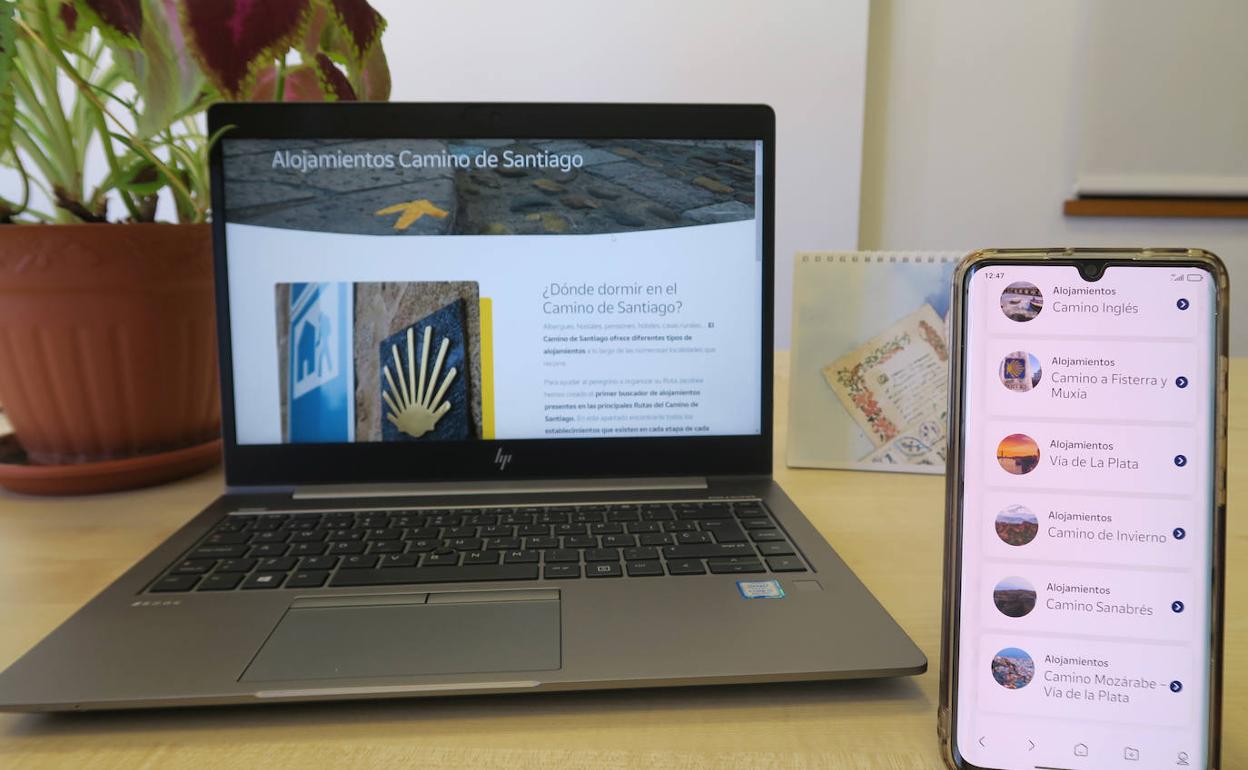 Correos facilita a los peregrinos la búsqueda de alojamientos en el Camino de Santiago