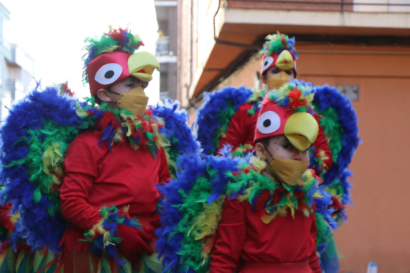 Cabalgata del sábado de Piñata en Astorga.