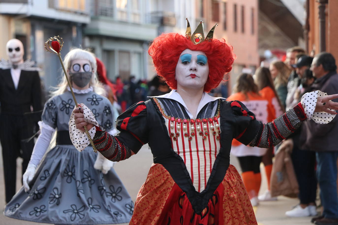 Cabalgata del sábado de Piñata en Astorga.